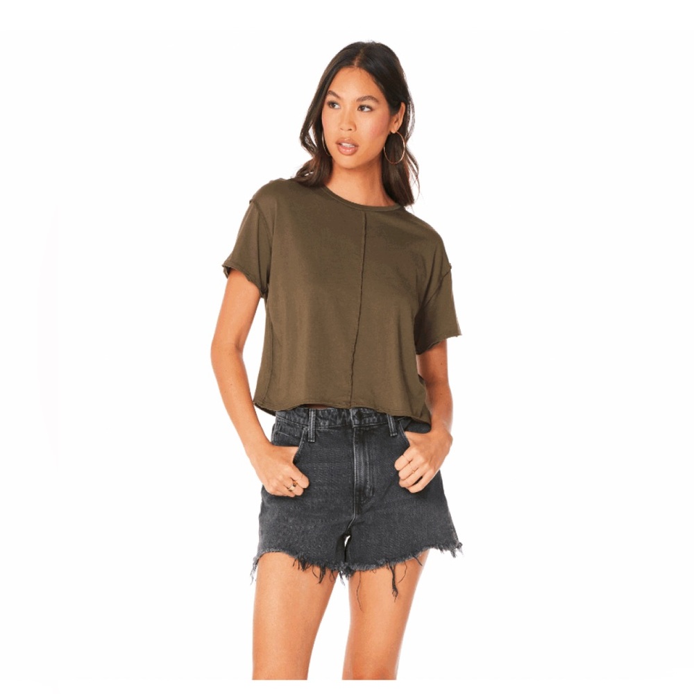 NEW Bobi Reverse Seam Boxy Tee